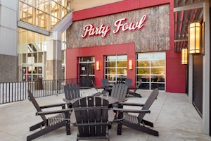 Exterior of Party Fowl
